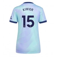 Camisa de time de futebol Arsenal Jakub Kiwior #15 Replicas 3º Equipamento Feminina 2024-25 Manga Curta